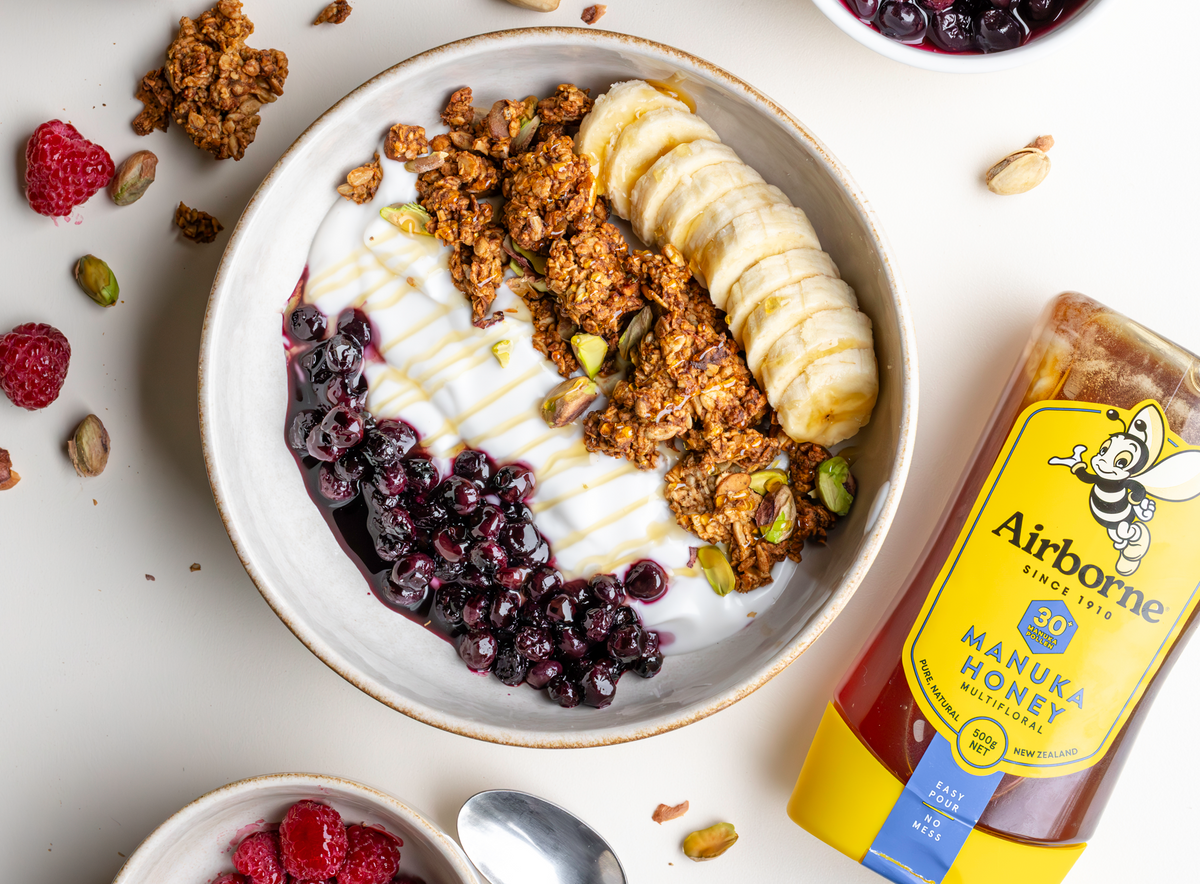 Manuka Honey Breakfast Bowl – Airborne Honey