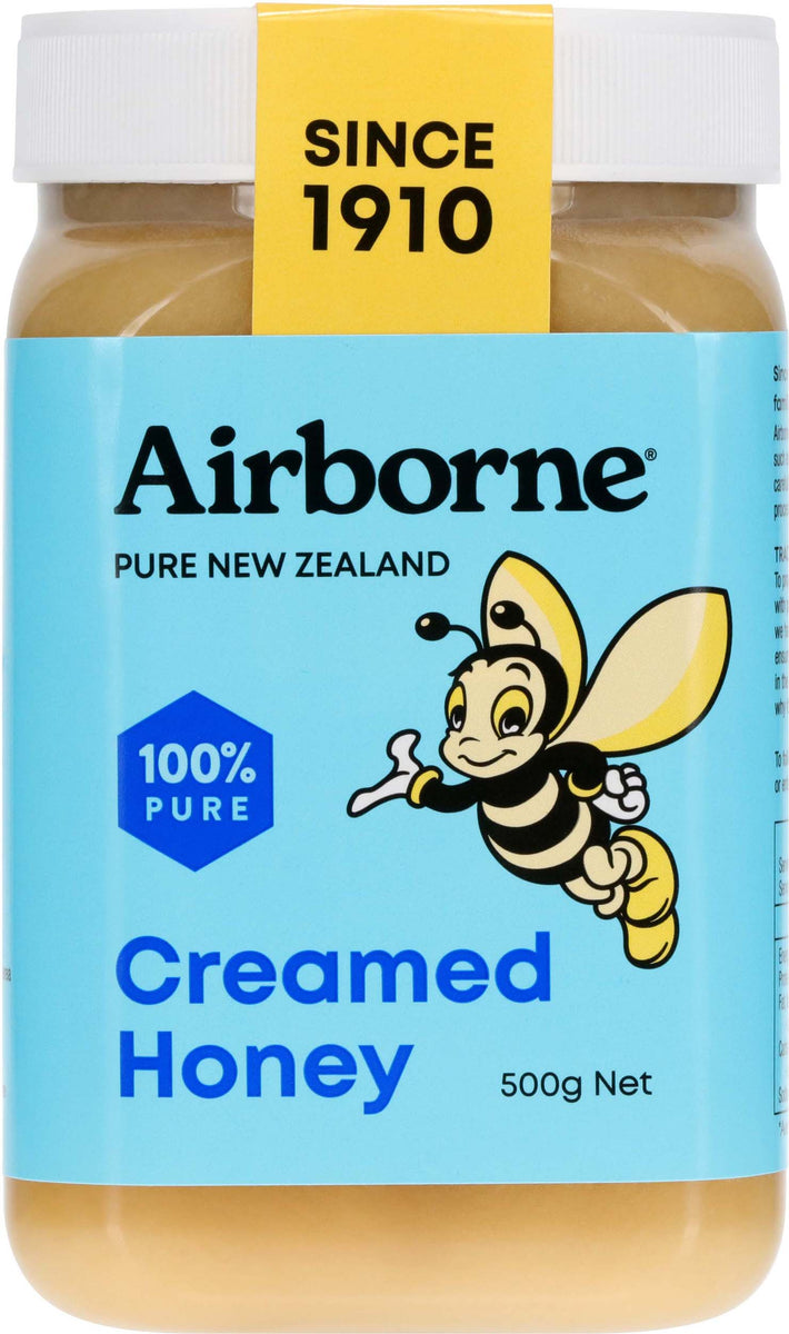 Airborne Creamed Honey NZ Honey Airborne Honey