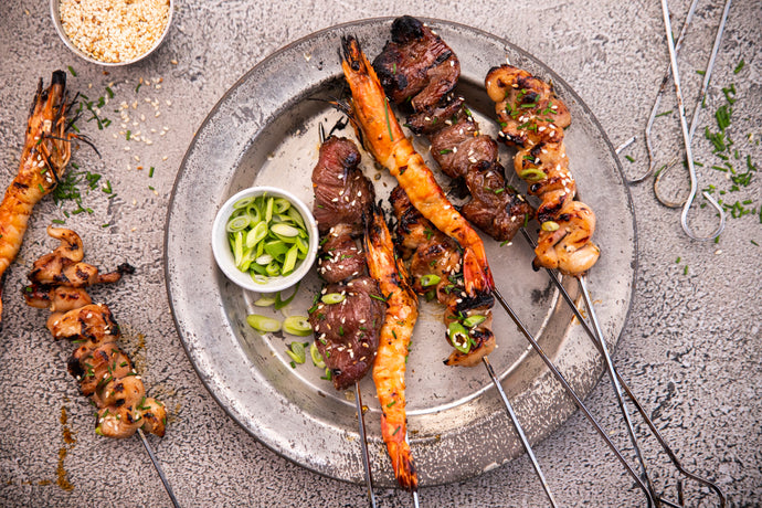 BBQ Japanese Meat Skewers