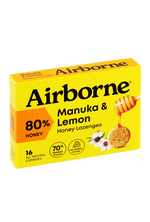 Manuka & lemon lozenges