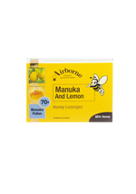 Manuka & lemon lozenges