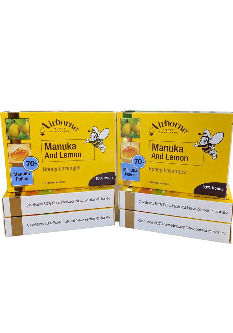 Family Pack Manuka & lemon lozenges