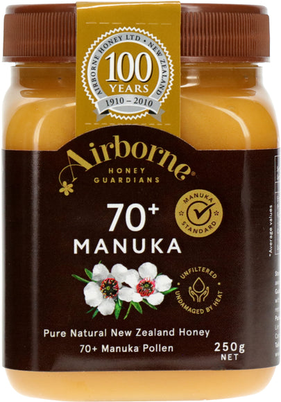 70% Pure Manuka Honey 250g